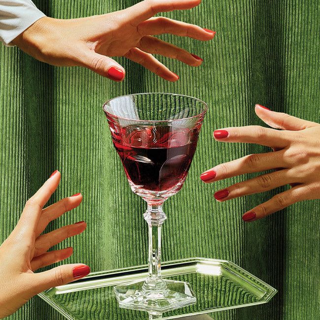Aperitivo en Toscana.