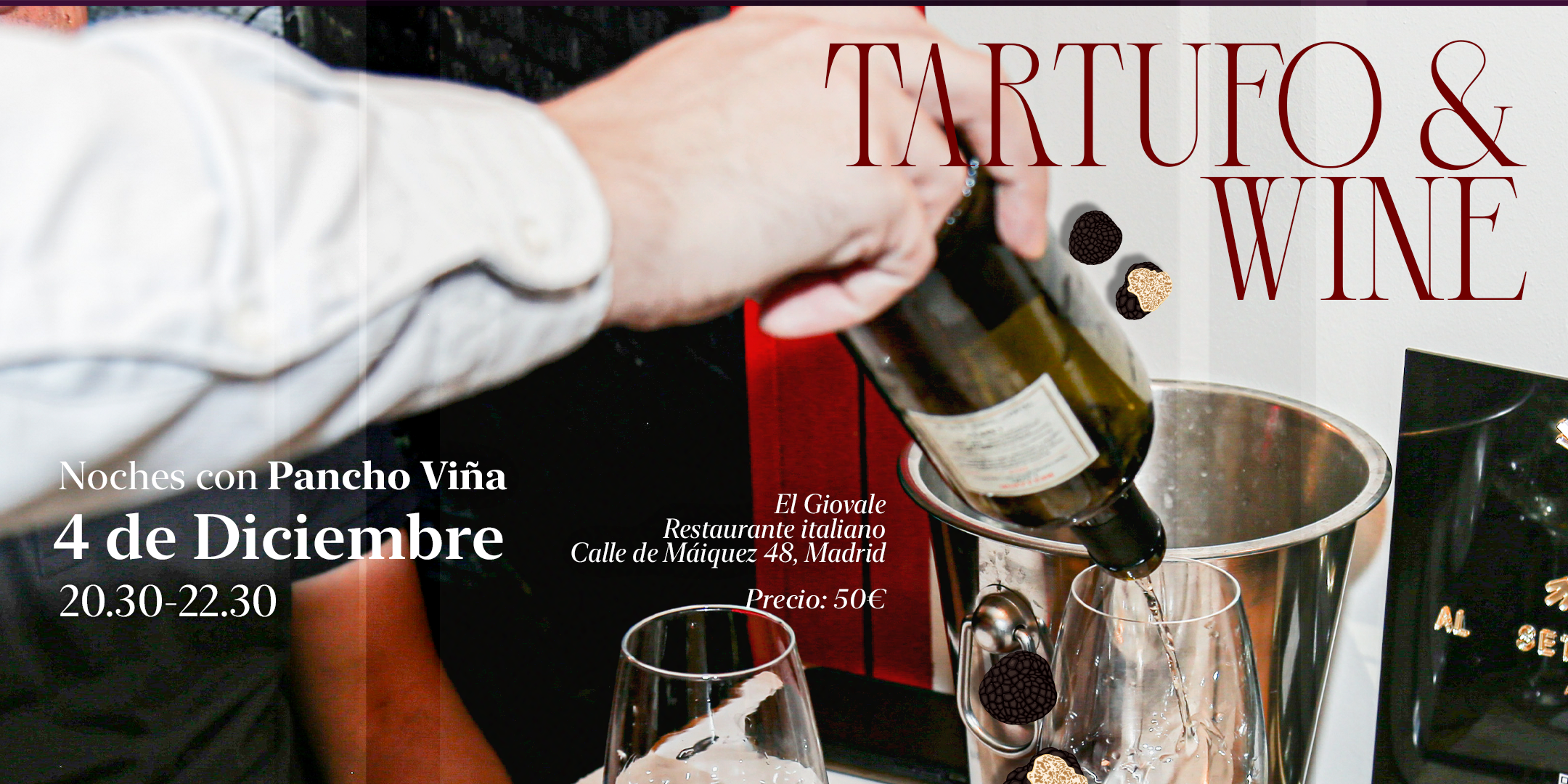 ¡Pancho Viña en el Reino del Tartufo!