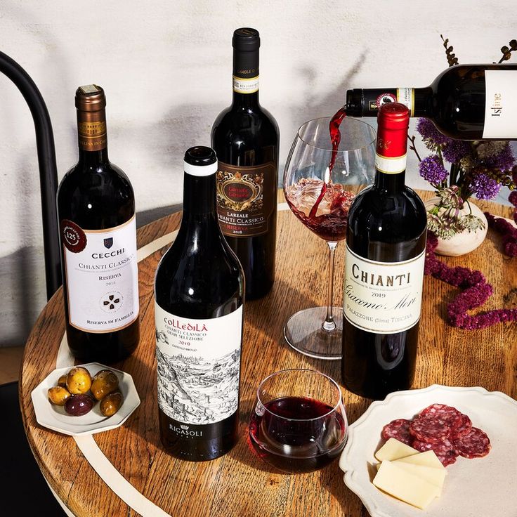 Aperitivo en Toscana.