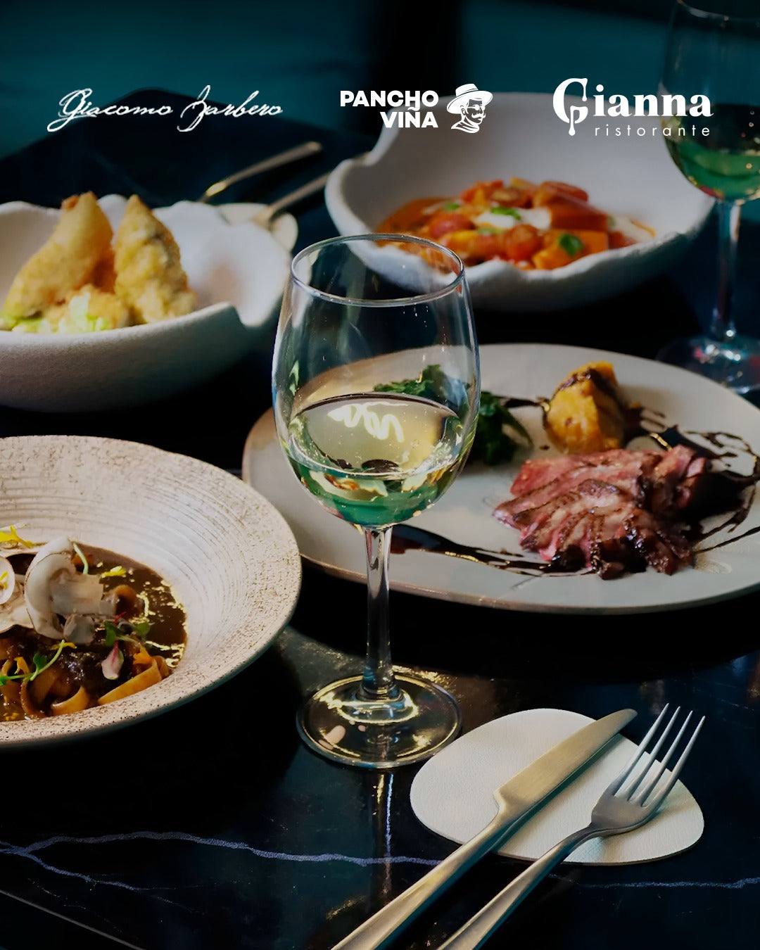 CENA CON EL PRODUCTOR, platos estrellas y vinos de Piamonte