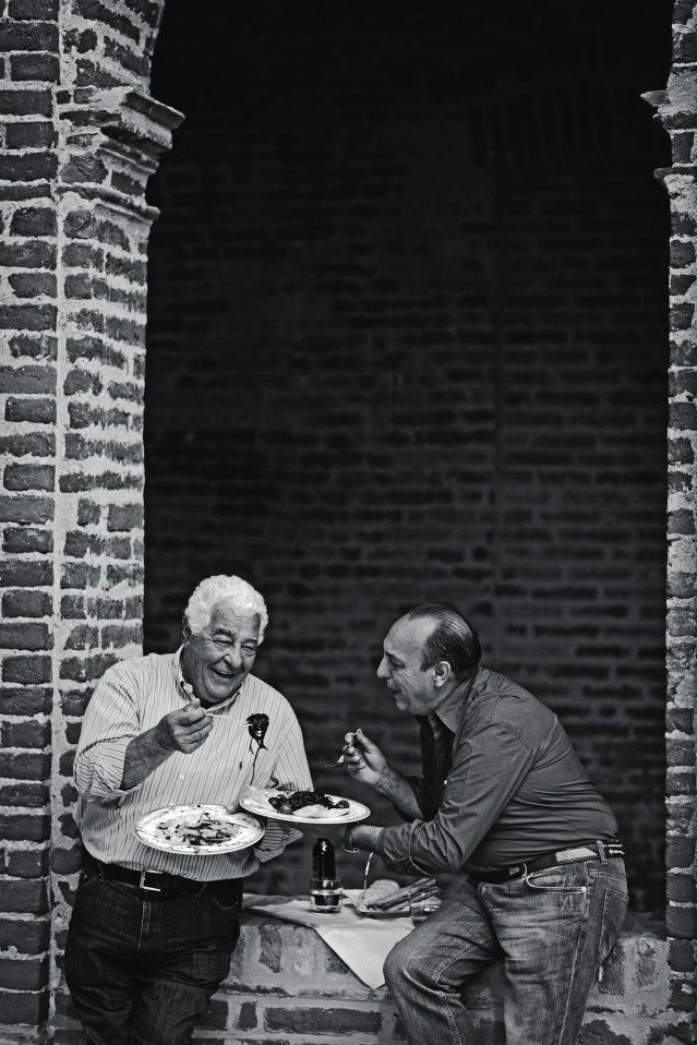 Aperitivo en Toscana.