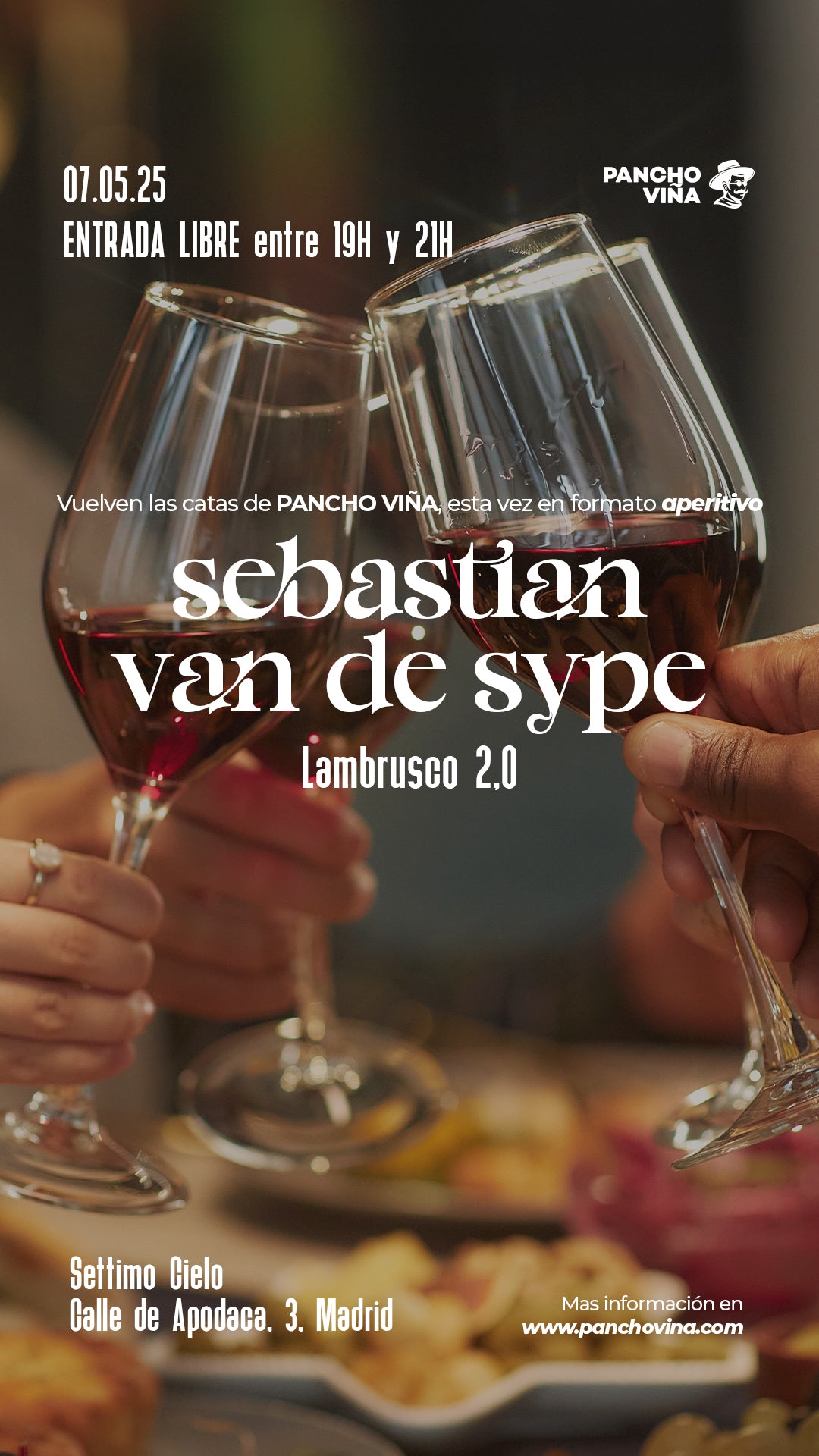 SEBASTIAN VAN DE SYPE - El Lambrusco de nueva generación -